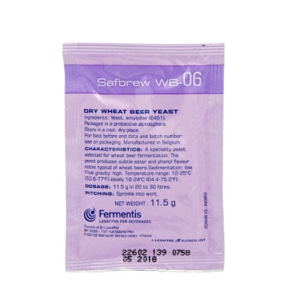 Fermentis SafAle™ Yeast WB-06 11.5 g