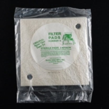 Super Jet Filter Pads #3, Sterile