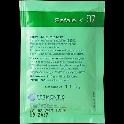 Fermentis SafAle™ Yeast K-97 11.5 g