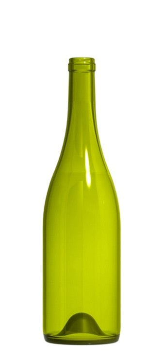 Wine bottle green burgundy 750ml