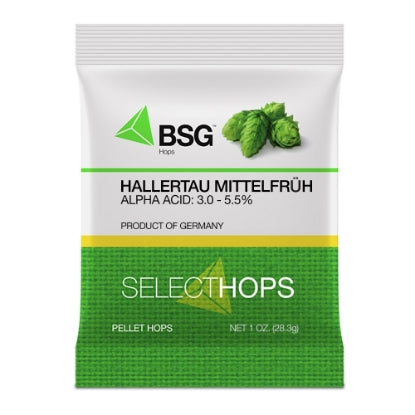 Hallertau Mittelfrüh (DE) Hop Pellets