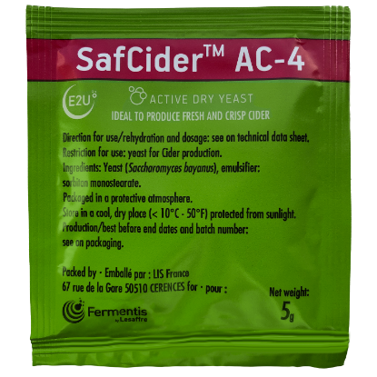 Fermentis SafCider™ Yeast AC-4 5g