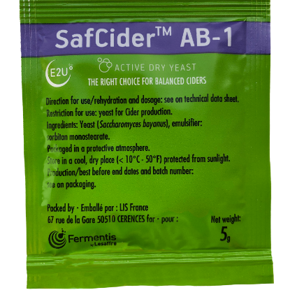 Fermentis SafCider™ Yeast AB-1 5 g