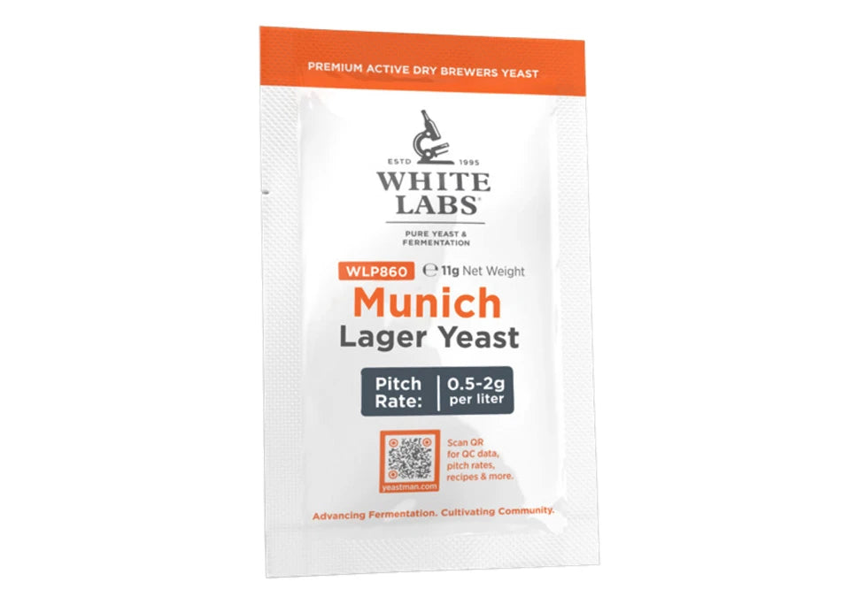 Munich Lager Yeast -  White Labs WLP860 - 11g